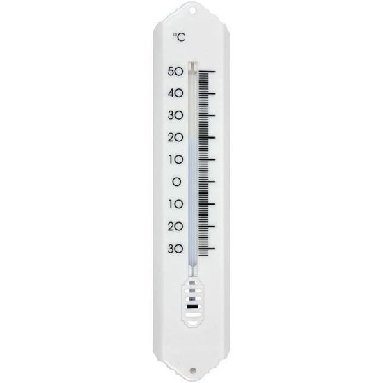 Thermomètre STIL JAG DIFFUSION - Plage -10°C à 60°C, Précision +/-1°C - Blanc