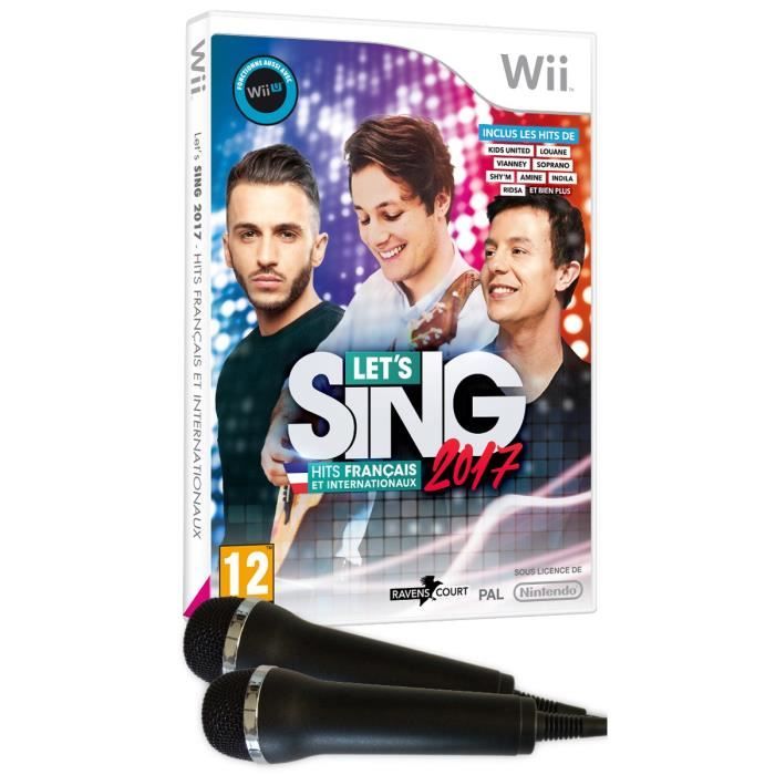 Lets Sing 2017 + 2 micros Jeu Wii U Reconditionné - Koch Media reconditionné disponible sur Cdiscount Seconde Vie
