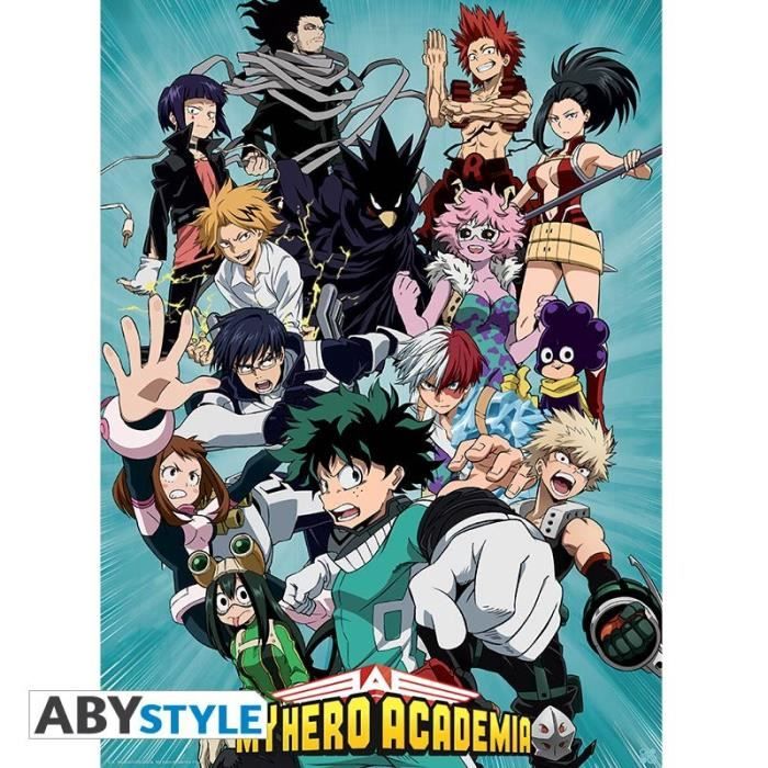 MY HERO ACADEMIA - Poster -Héros- (52x38)