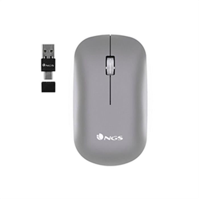 Souris NGS SNOOP-RB Sans fil Gris - - - NGS