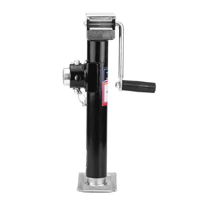 Pièces de remorque 5000 LBS acier inoxydable noire