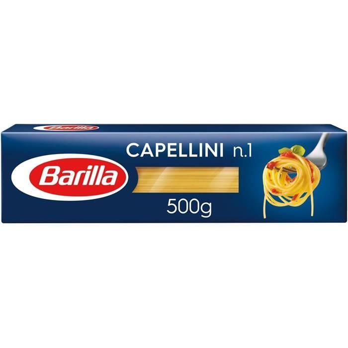 LOT DE 9 - BARILLA : Capellini N° 1 - 500 g