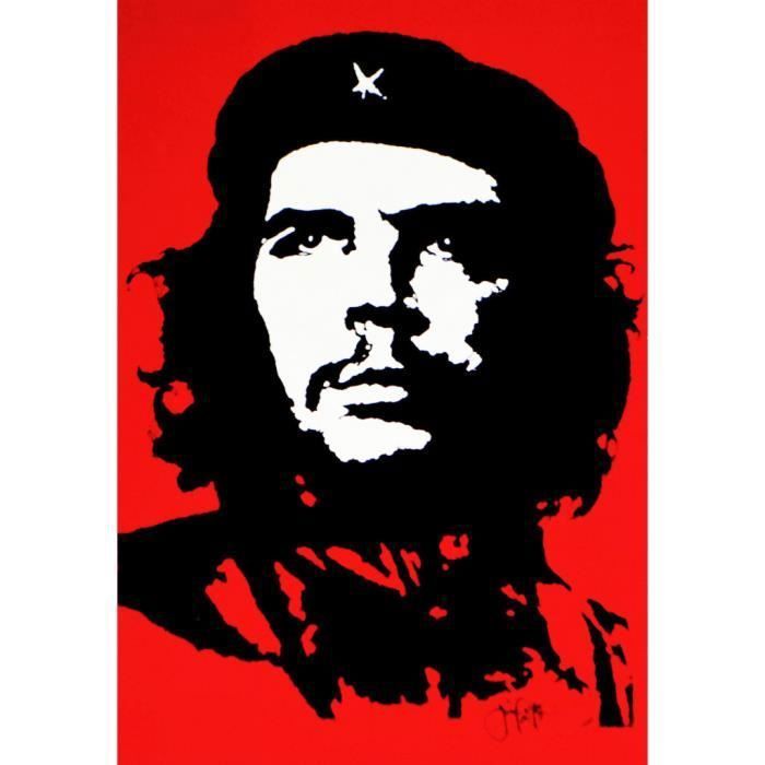 Poster Affiche Che Guevara Cuba Communisme Revolutionnaire Personnage Historique 31cm x 45cm
