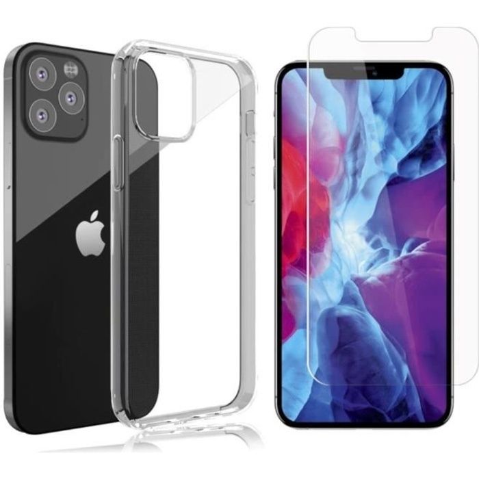 Coque + verre trempé iPhone 12 Mini (2020 - 5,4\