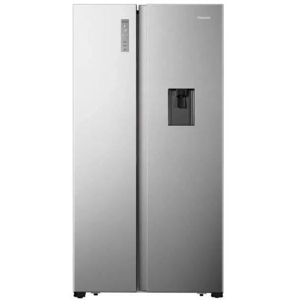 Réfrigérateur américain Hisense - HSN519WIF - 2 portes - 519 L (334 + 185) – L91cmxH179 cm – Silver