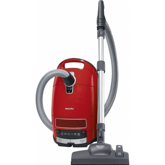 Miele Complete C3 Red EcoLine - SGSK3, 550 W, A+, 19,6 kWh, Aspirateur réservoir cylindrique, Sac à poussière, 4,5 L