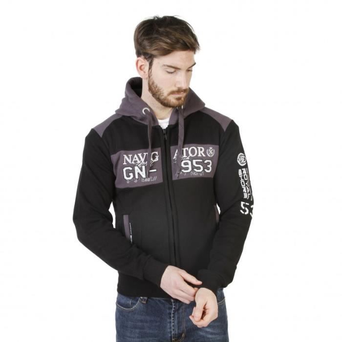 Sweatshirt - Geographical Norway - Sweat-shirts pour Homme noir Geographical Norway