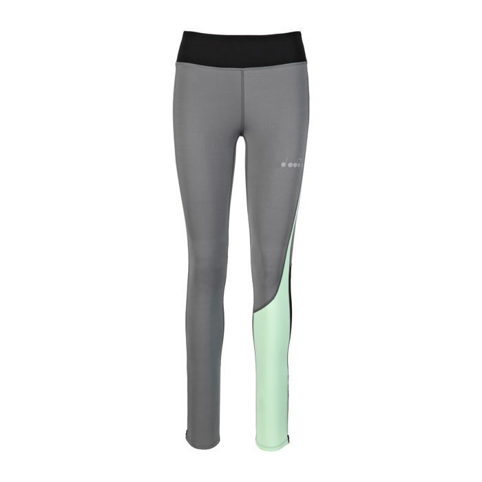 DIADORA Collant Legging Running Femme L.winter Running Tights Gris Femme