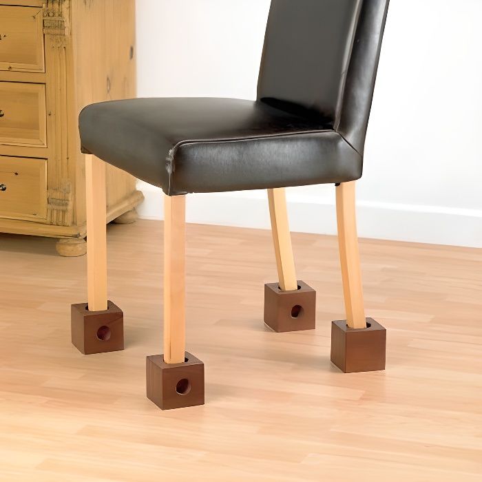 Cubes réhausseurs de fauteuil blox lot de 4 cubes, existe pour le lit