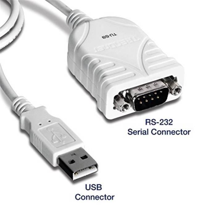 TRENDNET Adaptateur USB vers Serie RS232 - TU-S9