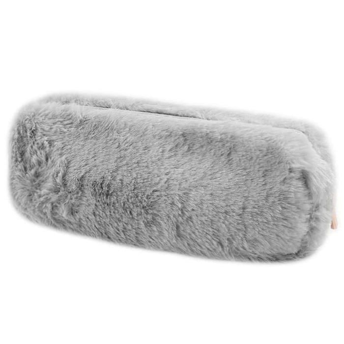 Trousse À Crayons Pour Filles, Trousse Créative En Peluche Avec Oreilles De Lapin, Durable