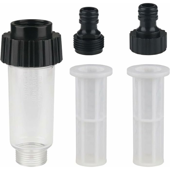 Meilleurs prix pour Filtre à eau Filtre pour Nettoyeur Pompe de Jardin Filtre Tuyau Arrosage avec Raccord d'eau 3/4",1 connecteurs,2 filet de filtre