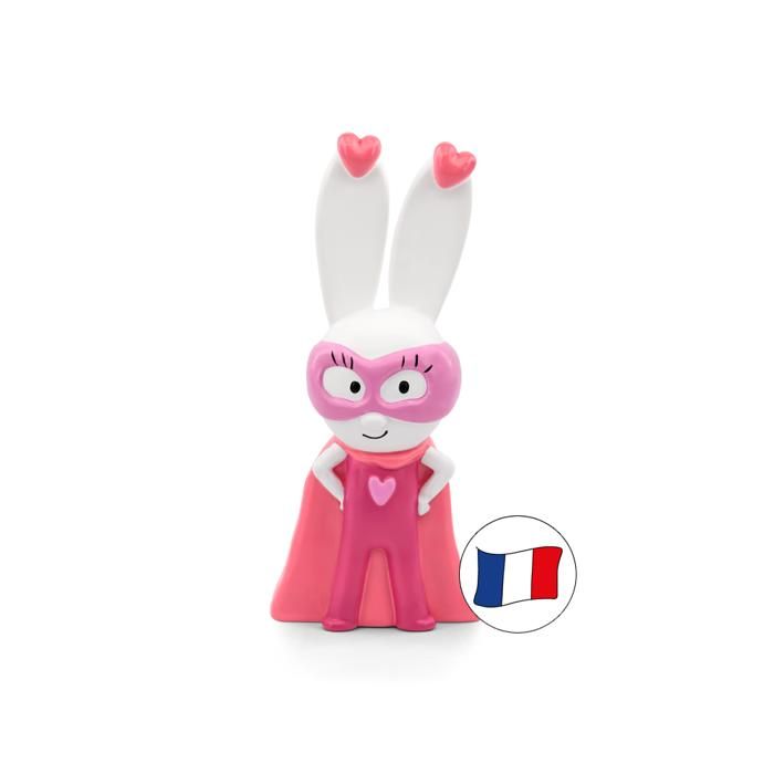 TONIES Simon Superlou – Jouet enfant Rose et blanc usage intérieur et extérieur