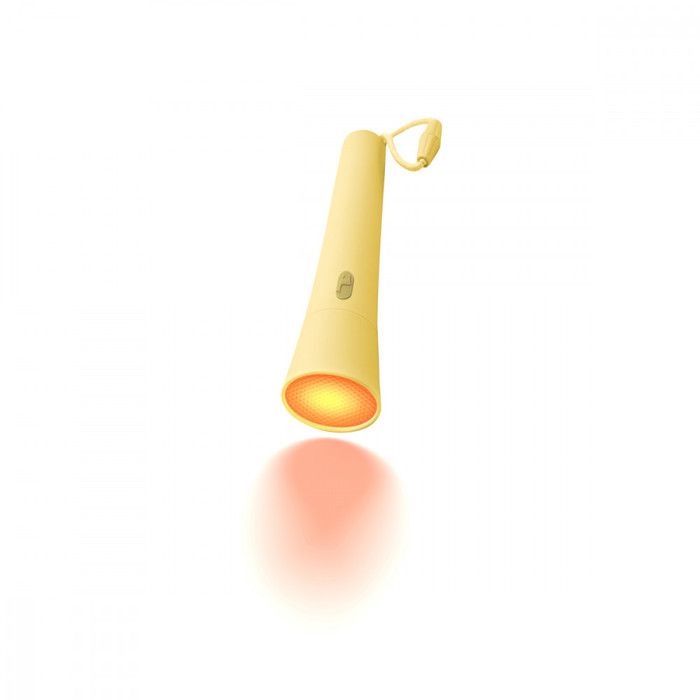 Lampe torche pour enfant H18.5cm - Lalarma - Jaune -