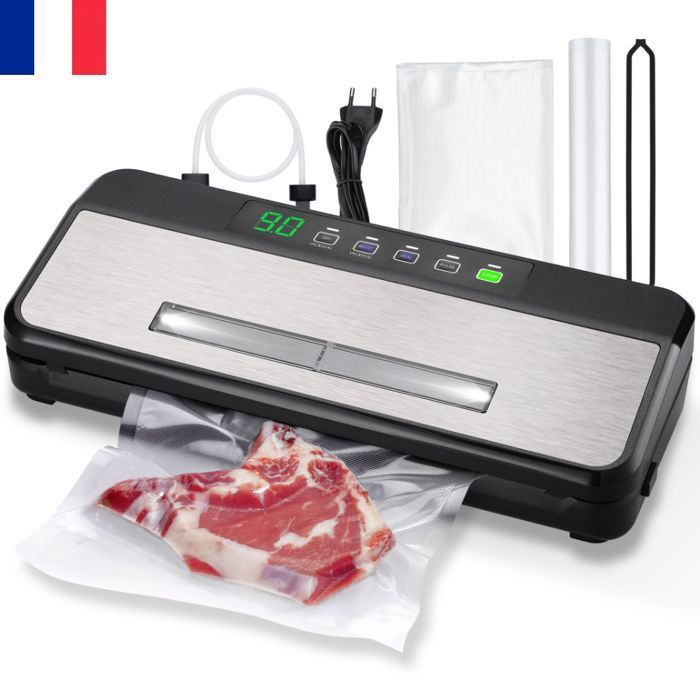 Machine Sous Vide Alimentaire 80Kpa Appareil de Mise Sous Vide