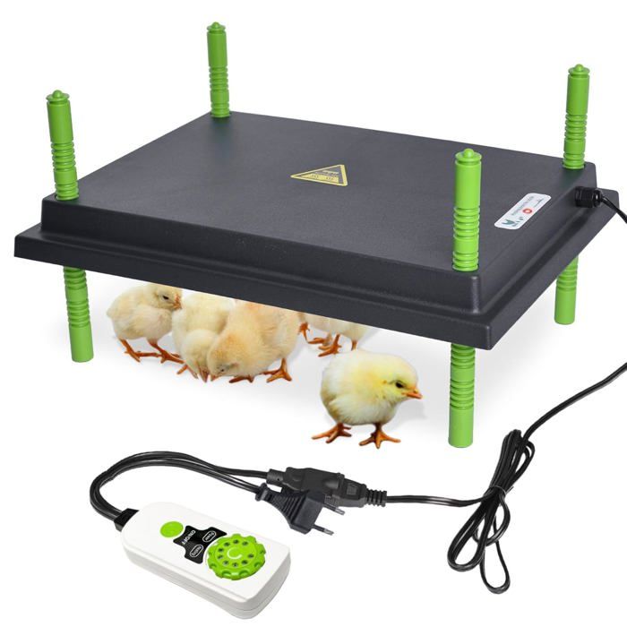 Plaque Chauffante Poussins VOSS.farming Comfort 40x60cm 56W Avec Régulateur De Température