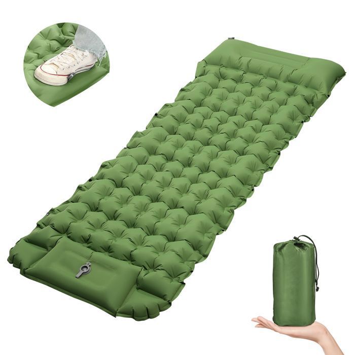 Matelas Autogonflant - YYV - Pliable - 200x69 cm - 10 cm dépaisseur - 1 Personne