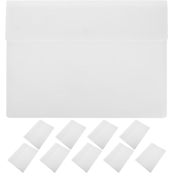 Vault X Lot de 200 pochettes souples pour cartes plus épaisses jusqu'à 130 pt pour cartes à collectionner TCG standard, transparent