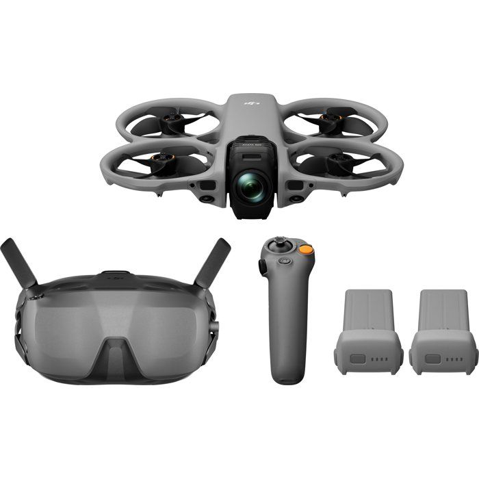 Drone - DJI - Avata 360 Motion Fly More Combo (DJI Goggles N3) - Vidéo 8K capteur 1 - Transmission O4+ - 360° - Vol immersif FPV