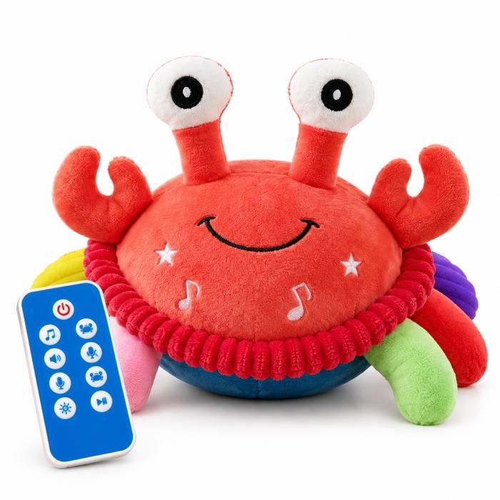 DOUDOU Crabe sauteur télécommandé AProsp peluche musicale parlante rechargeable USB jouet d’éveil bébé enfant DOUDOU Crabe sauteur télécommandé AProsp peluche musicale parlante rechargeable USB jouet d’éveil bébé enfant