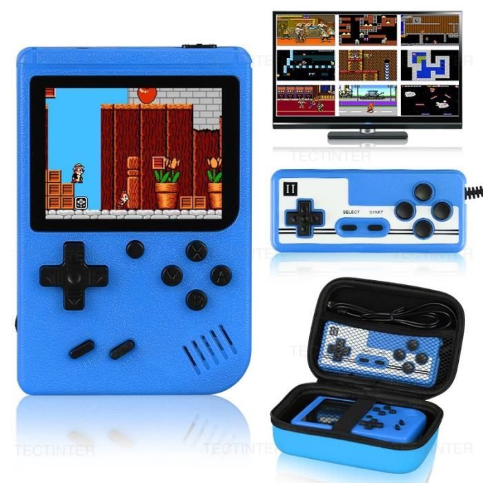 Jaune avec gamepad - Mini console de jeu vidéo portable rétro pour Jaune avec gamepad - Mini console de jeu vidéo portable rétro pour