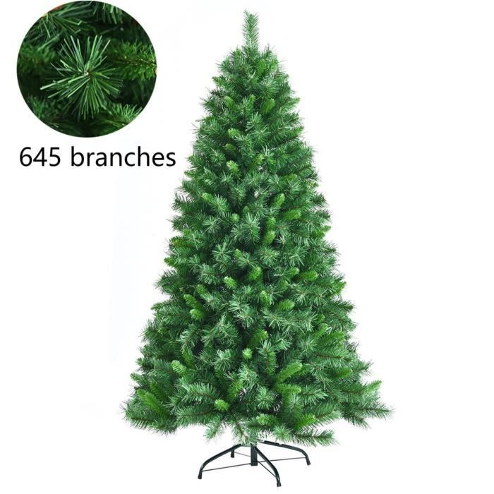 YEAUPE PRO Sapin de Noël Artificiel 150 cm, Arbre Artificiel pour Décoration avec Riches Branches Réalistes, Sapin Facile à Monter
