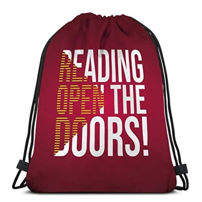 Sac De Voyage T3e9c Sur Mesure Et Des Sports Sac A Cordonnet Lecture Citation Education Portes Ouvertes Fond Moderne
