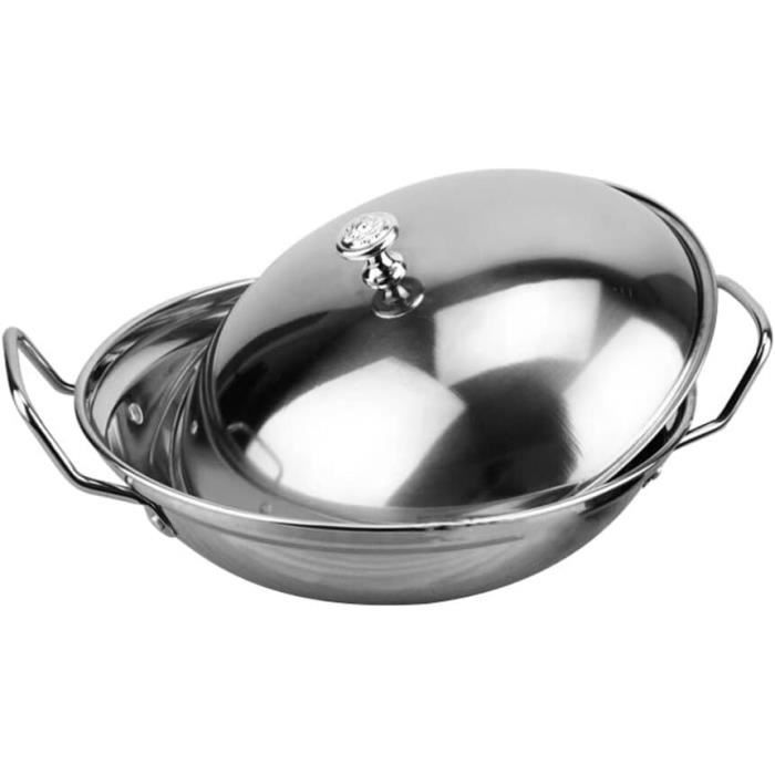Lot De 4 Poêles À Frire De 24 Cm Avec Couvercle + Poêle De 28 Cm À Bord