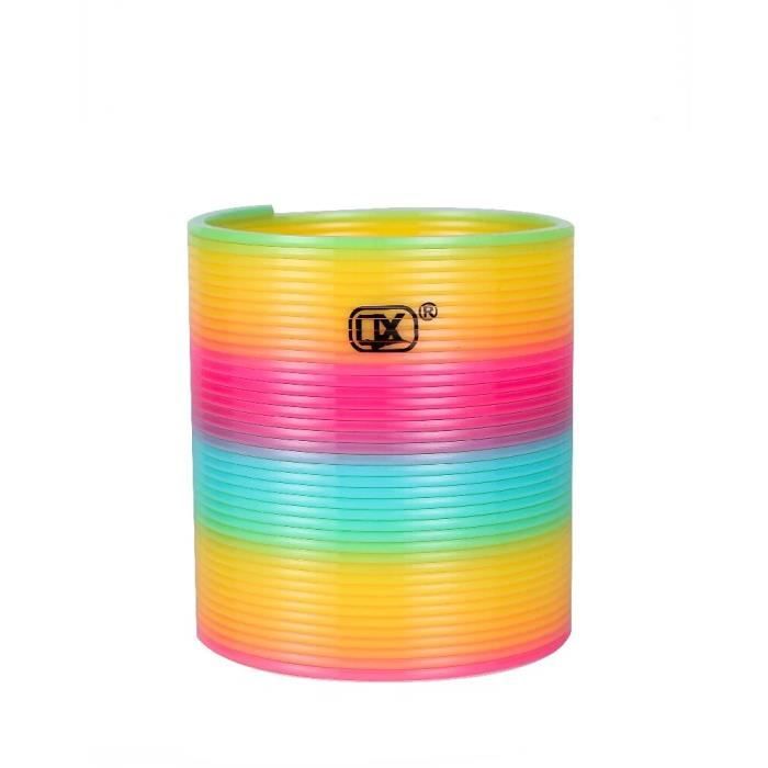 Lot De 3 Ressorts Magiques Rainbow 6 Cm – Sensoriel Anti-Stress