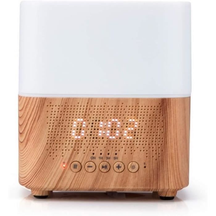 Zen’arôme Alesia Ultraschalldiffusor – Kalte Aromatherapie Mit ätherischen Ölen, 200 Ml Tank, LED-Licht