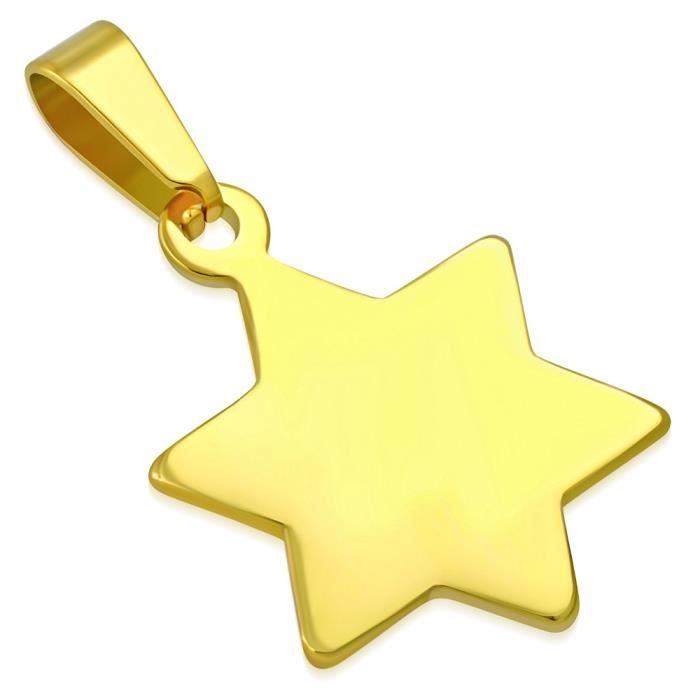 Pendentif Vintage En Forme D'étoile - Bijou Moderne - Occasion En Parfait état