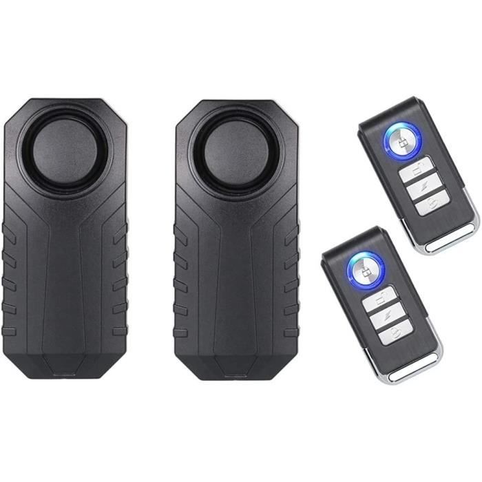 Dispositif Antivol Avec Alarme Pour Scooter/trottinette 36-72V - Noir, ABS/PVC