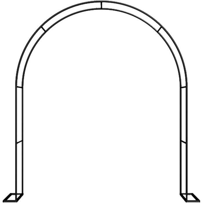 Arche Jardin-Mariage Arche Arceau À Rosiers Plantes Grimpantes, Décoration De Jardin