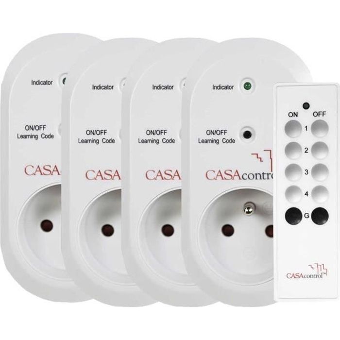 Pack de 4 prises wifi avec pour Smart wifi Cdiscount