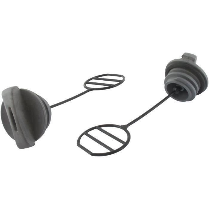 Bouchon de réservoir essence et huile adaptable HUSQVARNA pour modèles 235E, 236E, 240E - Remplace o