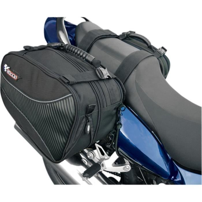 Sacoche Moto Cavalière Craftride Montana 8L, Noir, Côté Gauche, Pour Custom, Neuve