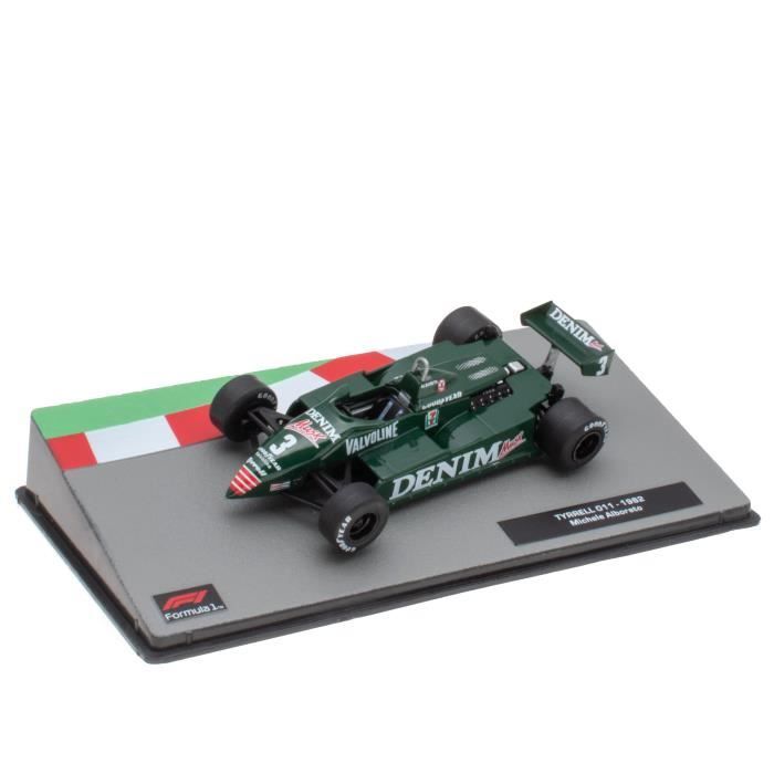 Voiture miniature Formule 1 TYRRELL 011 - Michele Alboreto - 1982