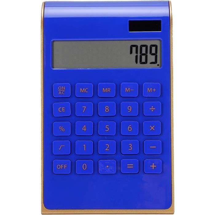 Calculatrice De Bureau Détectable Solaire - Sécurité Alimentaire - 170 X 120 Mm - FDA