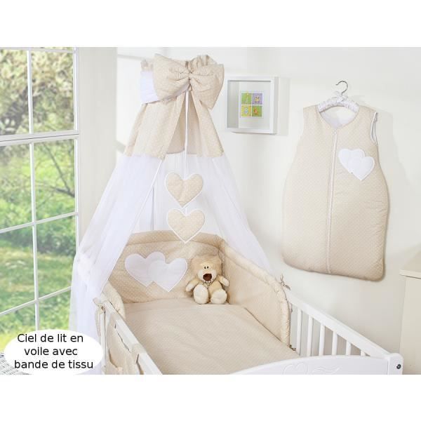 Ciel De Lit Bebe En Voile Avec Bande Beige A Poi Cdiscount Puericulture Eveil Bebe Ciel De Lit Bebe En Voile Avec Bande Beige A Poi Cdiscount Puericulture Eveil Bebe