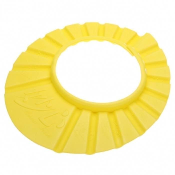 Casquette Douche Visiere Bain Bebe Shampoing Bonnet Protection Yeux Noel Jaune Cdiscount Puericulture Eveil Bebe