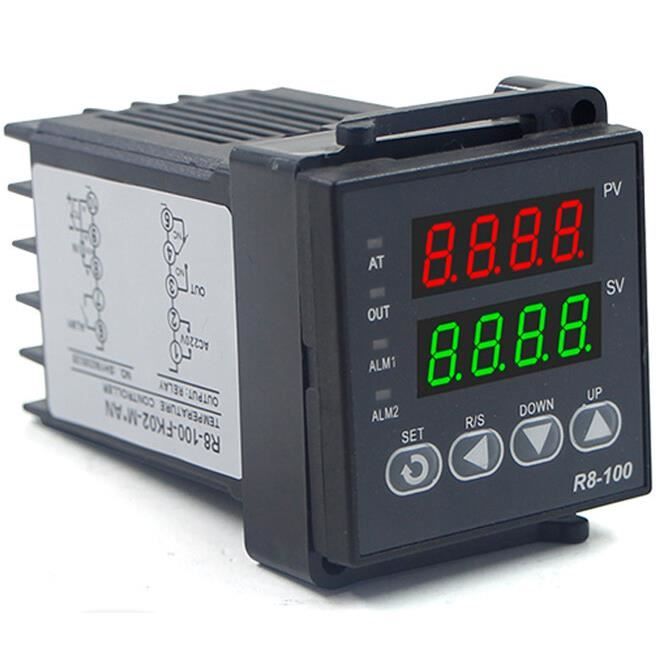 Thermostat Numérique PID, Régulateur De Température, Sortie Relais/SSR, 1300 °c, Type K, Sonde