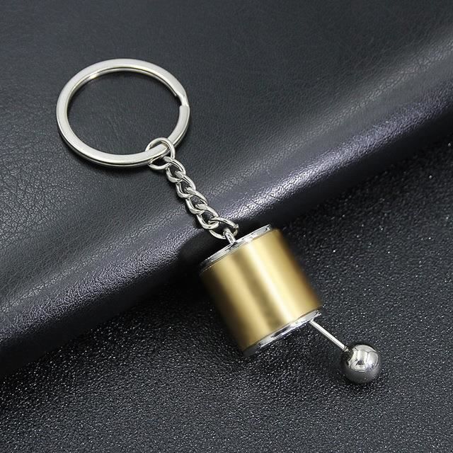Porte-clés Turbo Électrique DAWRIS – Lumière LED, Son D'Accélération Et Roue Rotative – Cadeau Idée Originale
