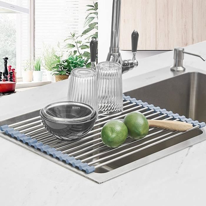 Grille Cuisson Vapeur Réglable Inox 16-24 Cm - Pour Cocotte Minute, Autocuiseur, Adaptable