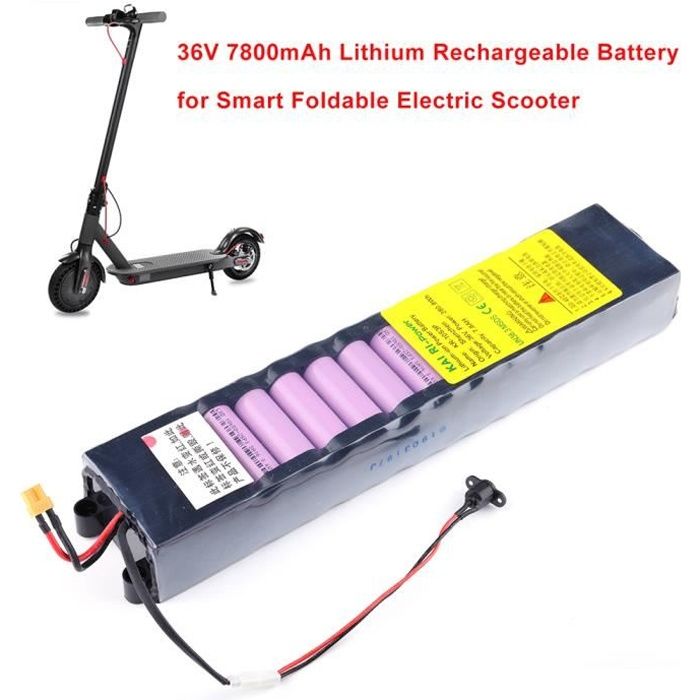 Batterie de remplacement rechargeable de batterie lithium 36V 7800mAh pour  scooter électrique pliable futé de Xiaomi M365 M365 Pro - Cdiscount Auto