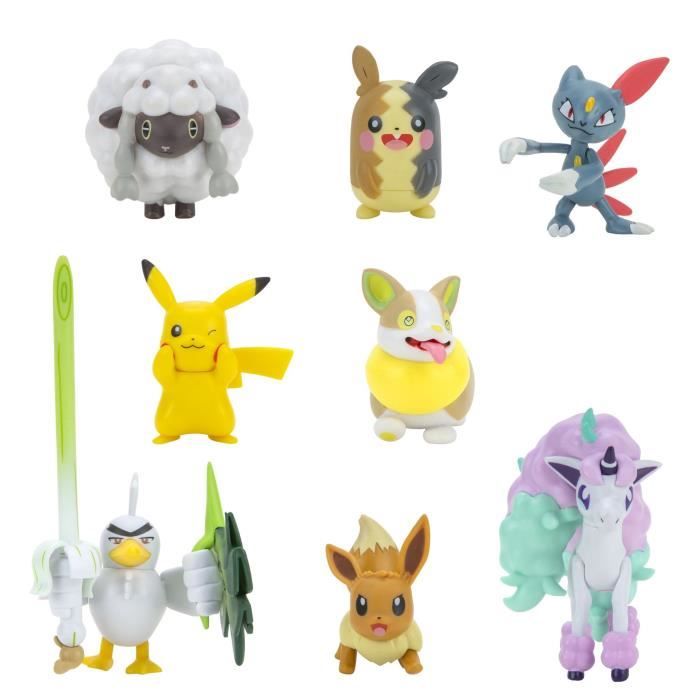 Coffret 8 figurines pokémon - Pokemon