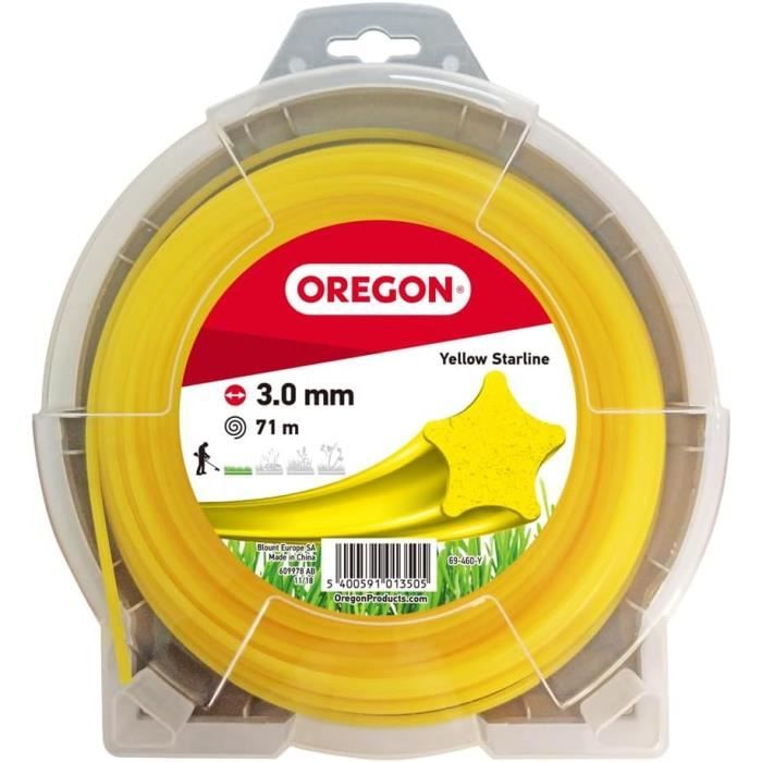Fil De Coupe Oregon FlexiBlade 4mm - 21m Pour D Broussailleuse Et Ronces