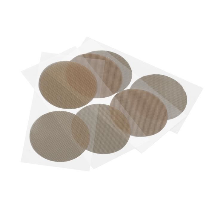 Cache-tétons Homme WBZOWRB - Lot De 100 Protections Invisibles Pour Sportifs, Transparent