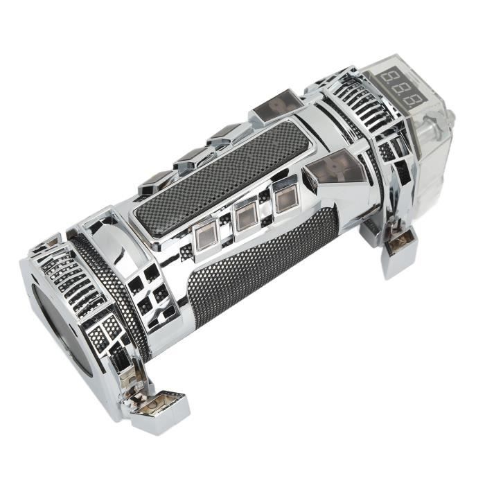 Condensateur Audio Voiture 4 Farads Qiilu - Affichage LED Tension - Pour Amplis Puissants Jusqu'à 2000W