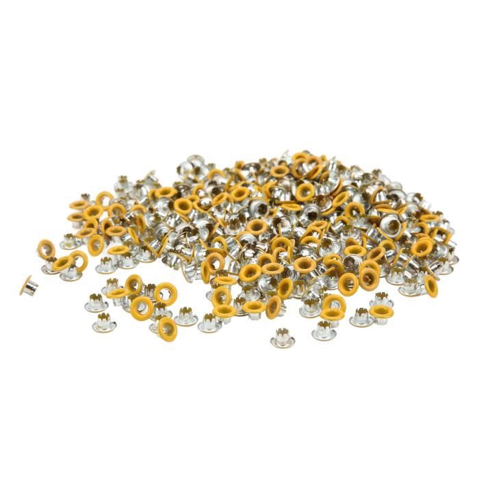 Lot De 50 œillets En Aluminium 3/16" (Tool Shop) - Pour Bateau, Voile, Bâche, Toile