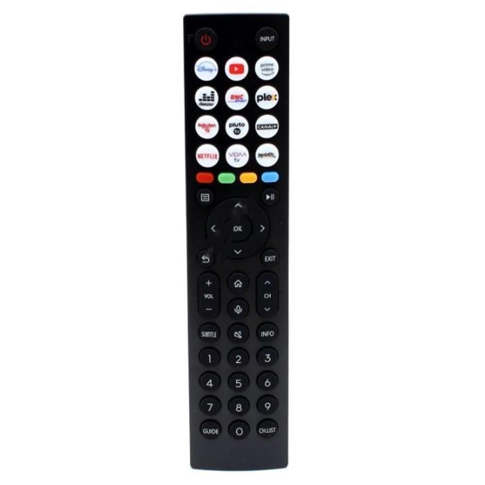 Télécommande HISENSE 140201 Compatible avec plusieurs modèles Couleur Télécommande simple